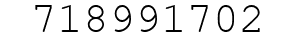Number 718991702.