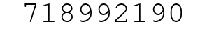 Number 718992190.