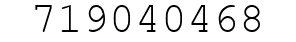 Number 719040468.