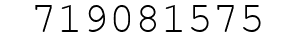Number 719081575.