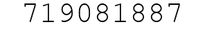 Number 719081887.