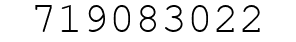 Number 719083022.