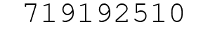 Number 719192510.