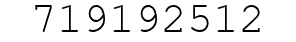 Number 719192512.