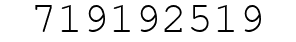 Number 719192519.