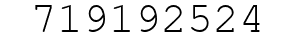 Number 719192524.