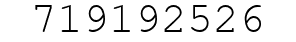 Number 719192526.