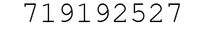 Number 719192527.