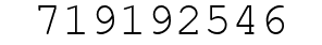 Number 719192546.