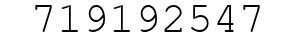 Number 719192547.