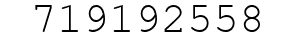 Number 719192558.
