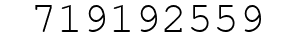 Number 719192559.