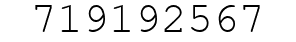 Number 719192567.