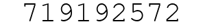 Number 719192572.