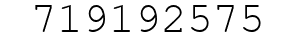 Number 719192575.
