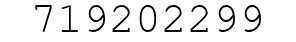 Number 719202299.