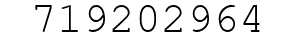 Number 719202964.