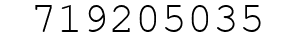 Number 719205035.