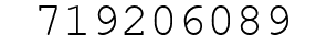 Number 719206089.