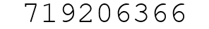 Number 719206366.