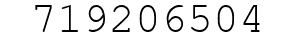 Number 719206504.