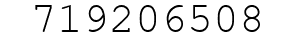 Number 719206508.