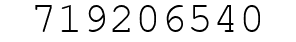 Number 719206540.