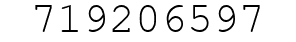 Number 719206597.