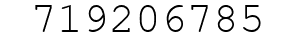 Number 719206785.