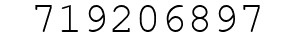 Number 719206897.