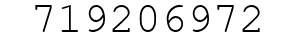 Number 719206972.
