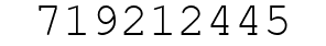 Number 719212445.