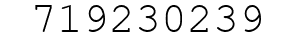 Number 719230239.
