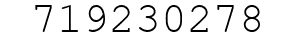 Number 719230278.