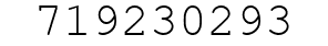 Number 719230293.