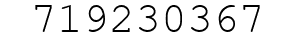 Number 719230367.