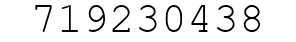 Number 719230438.