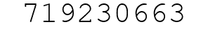 Number 719230663.