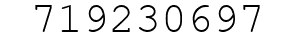 Number 719230697.