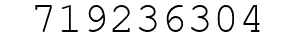Number 719236304.