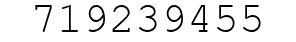 Number 719239455.