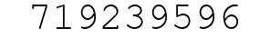 Number 719239596.