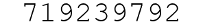 Number 719239792.