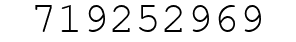 Number 719252969.