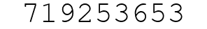 Number 719253653.