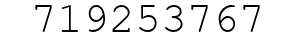 Number 719253767.