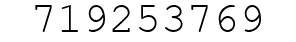 Number 719253769.