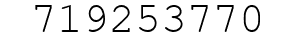 Number 719253770.