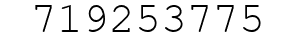 Number 719253775.