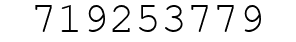 Number 719253779.